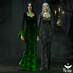 Morticia Dress logo