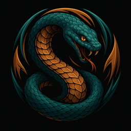 Viper's Dragon World logo