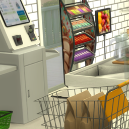 Mod Grocery store - Functional displays par  Severinka  Trad FR par Miyaji