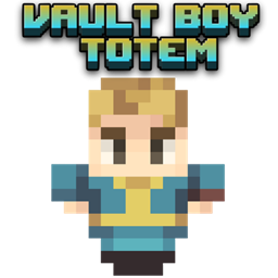 Vault Boy Fallout Totem for Minecraft 1.20.40 — Textures screenshot