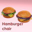 Hamburger chair logo