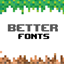 Better Fonts logo