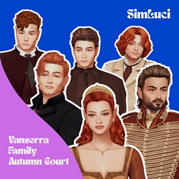The Vanserra Family | Autumn Court | ACOTAR CAS logo