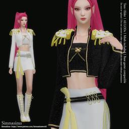 Mira Golden Outfit logo