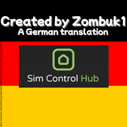 Sim Control Hub German Translation logo