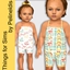 Infants Vintage Toys Playsuits logo