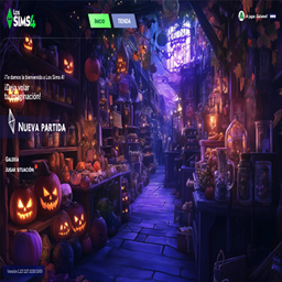 Main Menu Background Scare Shop