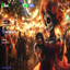 Main Menu Background Day of the Dead celebration logo