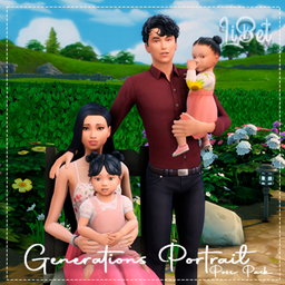 Generations Portrait - Pose Pack logo
