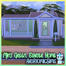 Mint Green Starter Home CC | READ INFO project image