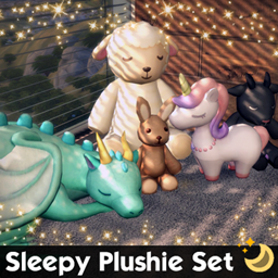 Sleepy Plushies Set