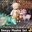 Sleepy Plushies Set logo