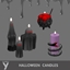 Halloween Candles - Ghosts, Witches And Snakes logo