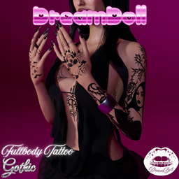 Gothic FullbodyTattoo | Female logo