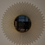 Luster Burst Mirror – Round logo