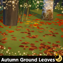 Autumn Ground Leaves logo