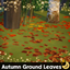 Autumn Ground Leaves logo