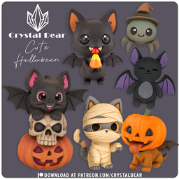 Cute Halloween [CrystalDear] project image