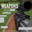 WEAPONS AND COMBAT logo