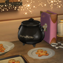 Cauldron Cookie Jar & Voodoo Cookies Set logo