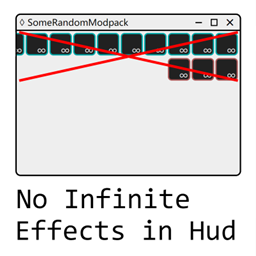 No Infinite Effects in Hud logo