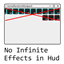 No Infinite Effects in Hud logo