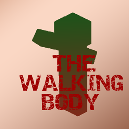The walking body logo