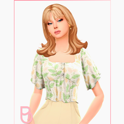Woman blouse - Shine - Version 2 project image