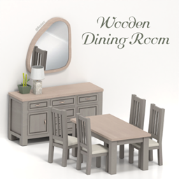 Kaziecc~WoodenDiningRomSet logo