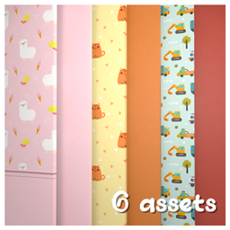 WALLPAPER FOR KIDS - wallpaper set logo
