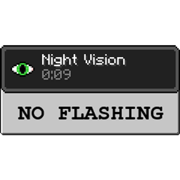 No Night Vision Flashing logo