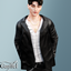 Adult - K-pop inspired leather jacket with white vest logo