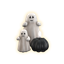 Cute little ghosts logo