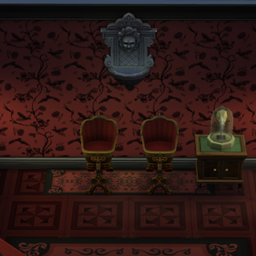 Red Vampire Nursery For Twins logo
