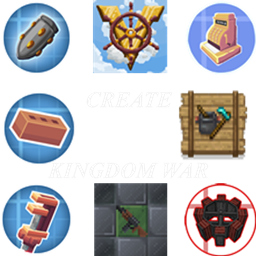 Create Kingdom War logo