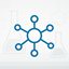 Atomized logo