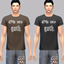 Oh My Goth – Rolled Sleeve Tee (Male) logo