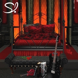 Obsidian bedroom -Room
