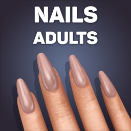 Medium Almond Cozy Colors Glossy Nails logo