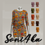 Simple autumn dress logo