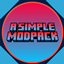 A simple modpack - red and blue logo