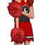Zombie Cheerleader Costume for Kids logo
