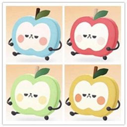 Caleb's apple  Cushion logo