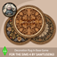 Evergrove Hymn Round Dance Rug #1 Samtuse963 logo