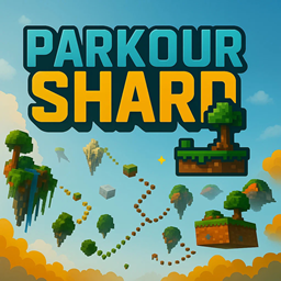 Parkour in Skyblock Shard logo