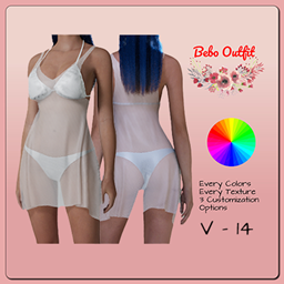 transparent  beach cover-up logo