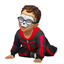 Skeleton Costume for Infants logo