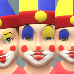 Clown Face Paint project image