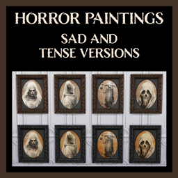 Horror Paintings - 3 Mood Versions logo