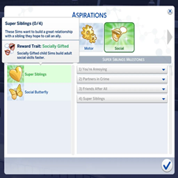kiarasims Super Siblings Aspiration / translation spanish by Monisims